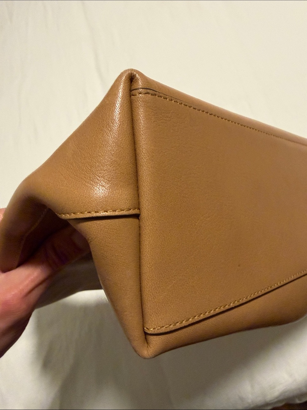 Coach Brooklyn 39 Tan Leather Shoulder Tote - Picture 5 of 16